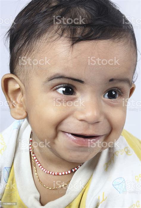 Portrait Of Indian Little Baby Stock Photo Download Image Now Asian