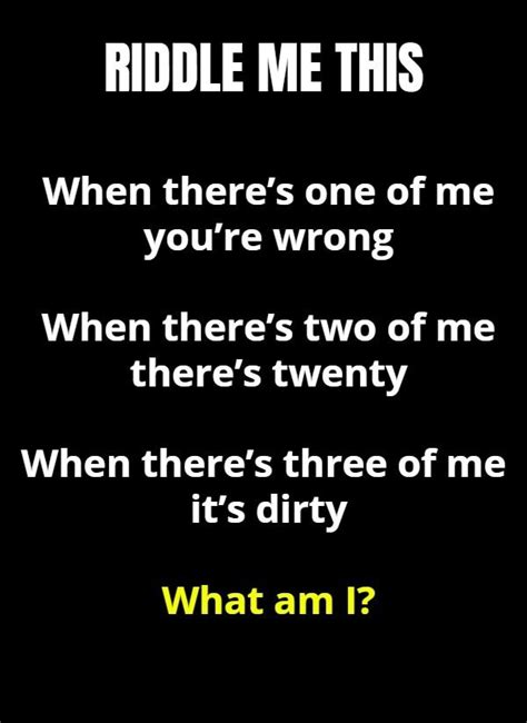 Clever And Tricky Riddles Thatll Stretch Your Brain Tricky Riddles