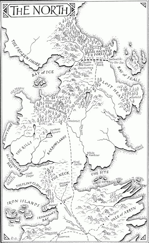 Maps Of Westeros And The Lands Of The Summer Sea Printable Map Of