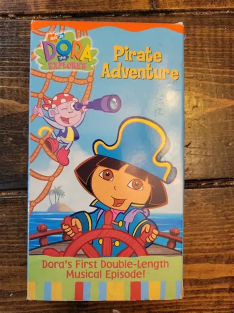 Dora The Explorer Pirate Adventure Vhs Picclick