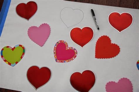Toddler Approved Giant Alphabet Heart Matching Game