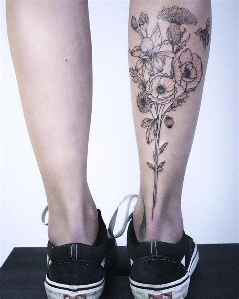 Calf Tattoos For Women Girl Leg Tattoos Lower Leg Tattoos Tattoos