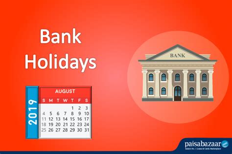Bank Holidays In August 2019list Of Holidays In August 2019 Paisabazaar