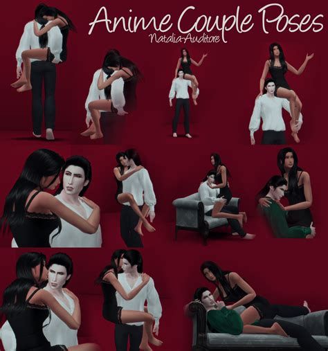 Anime Couple Poses Natalia Auditore On Patreon Sims 4 Couple Poses