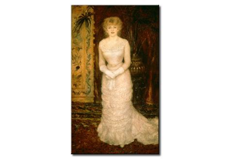 Tableau Déco Portrait De Lactrice Jeanne Samary Auguste Renoir