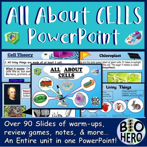 Cells Powerpoint Cell Theory Cell Teaching Science