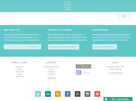 15 Tips For Creating A Great Website Footer Design Shack