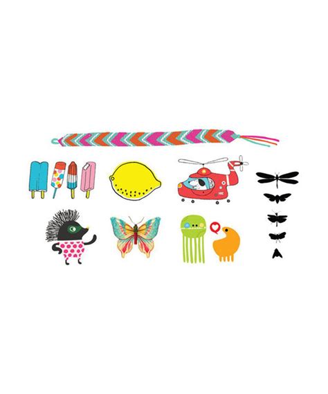 Temporary Tattoos Kids Mix Two