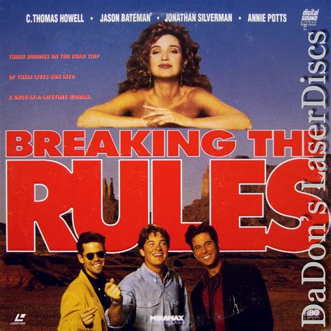 Breaking The Rules Laserdisc Rare Laserdiscs Not On Dvd
