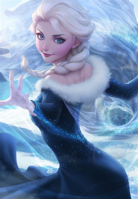 Elsa Disney And More Drawn By Stanley Lau Danbooru