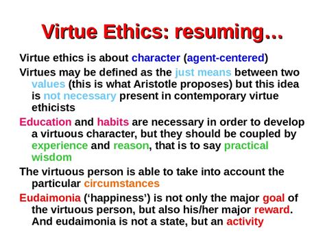 summary  antiquity virtues ethics virtue ethics