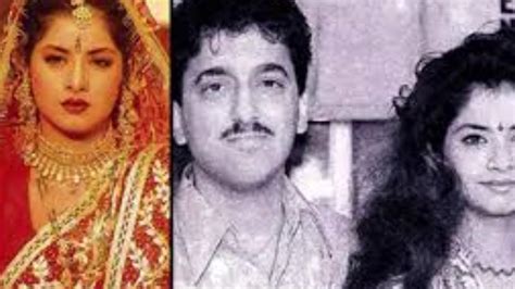 Actress Divya Bharathi Wedding And With Her Husband Sajid Divya Bharthi As A Bride So