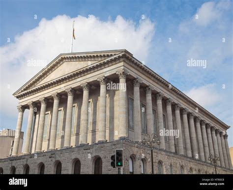 Birmingham Town Hall Concert Hall Venue Built In 1834 In Victoria