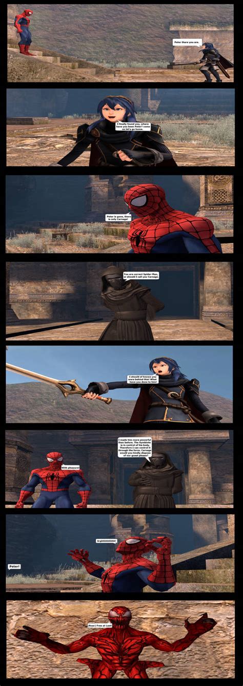Spider Man And Lucina Vs Kylo Ren Carnage Part 1 By Kongzillarex619 On