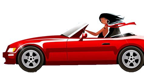 Library Of Free Library Of Girl Driving Car Png Files