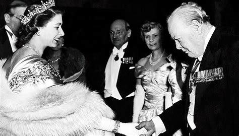 When Winston Churchill Met Queen Elizabeth II MEETINGS