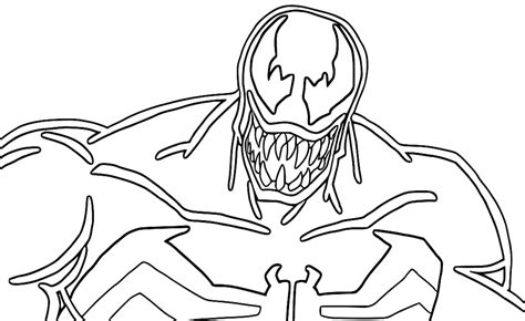 Venom Marvel We Coloring Page 05