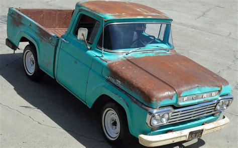 Good Old Truck 1959 Ford F 100 Short Bed
