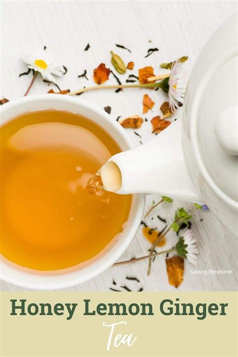 Honey Lemon Ginger Tea Recipe Tea For Digestion Food Ginger Tea