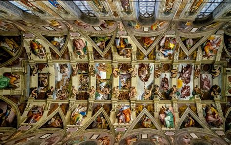 The Ceiling Michelangelo The Vatican The Sistine Chapel Revival