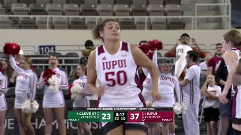 HIGHLIGHTS IUPUI Women S Basketball Vs Cleveland State Horizon