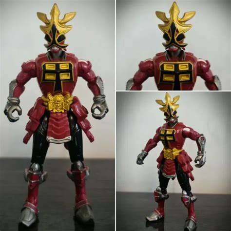 POWER RANGERS SUPER Samurai Shogun Red Ranger 3 75 Action Figure Toy
