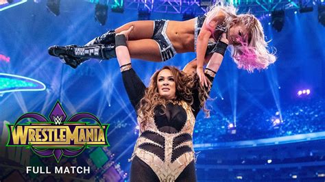 FULL MATCH Alexa Bliss Vs Nia Jax Raw Women S Title Match WrestleMania YouTube