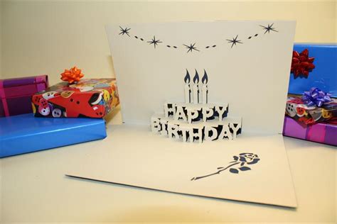Collection of birthday card template with name. Happy Birthday Pop up Greeting Cards It's Unique Bolton