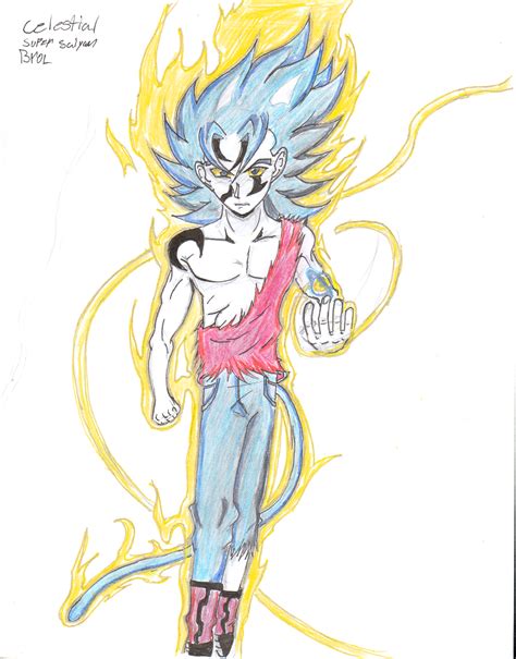 10 cool dragon drawings for inspiration hative clip art. Celestial super saiyan Brol full body by legendarybrol ...