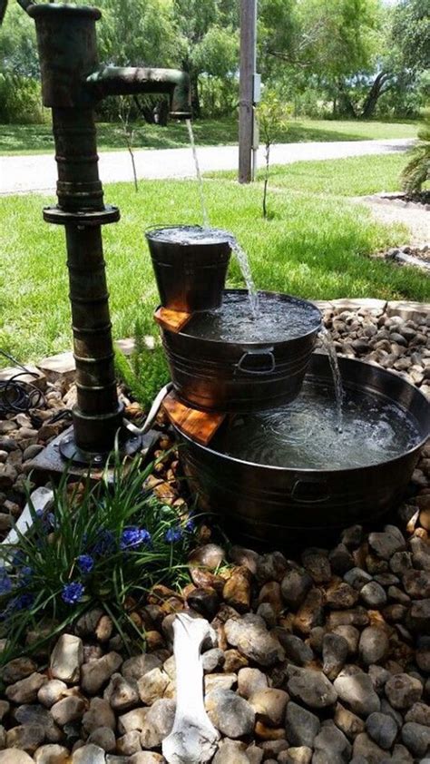 20 Easy Diy Water Fountain Ideas On Low Budget Homemydesign