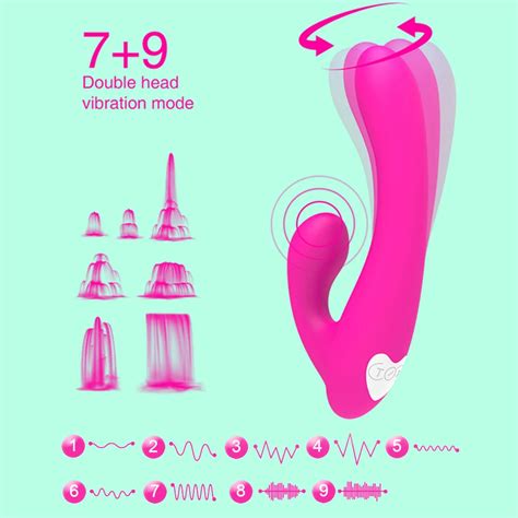 Realistic Strapless Dildo Vibrator Lesbian Sex Toy For Couples Double Head Vibrating Strapon G