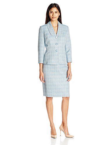 le suit women s crossdye 3 button skirt suit suits for women womens skirt suits le suit