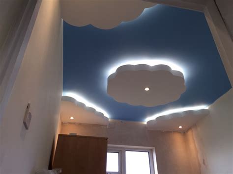 Floating Clouds Ceiling Modern Nursery Other By Ld Ceilings