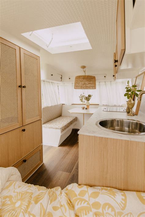 I'm not sure where to start, so buy some paint stripper and get going. Michael & Carlene's latest vintage caravan: Bumblebee ...