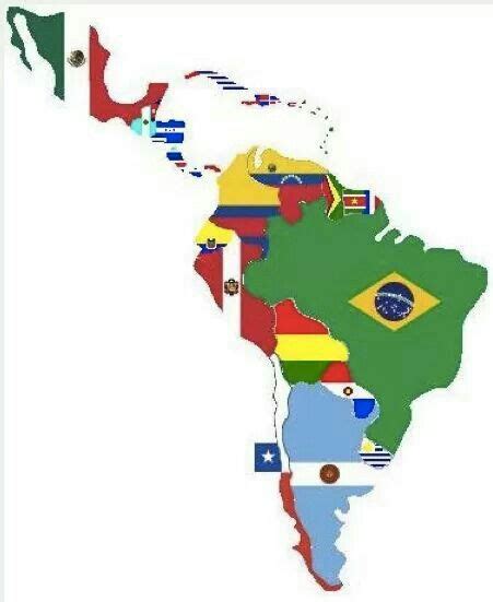 Pin De Ma Cristina Hc Em Useful Mapa Da América Latina Arte Latina