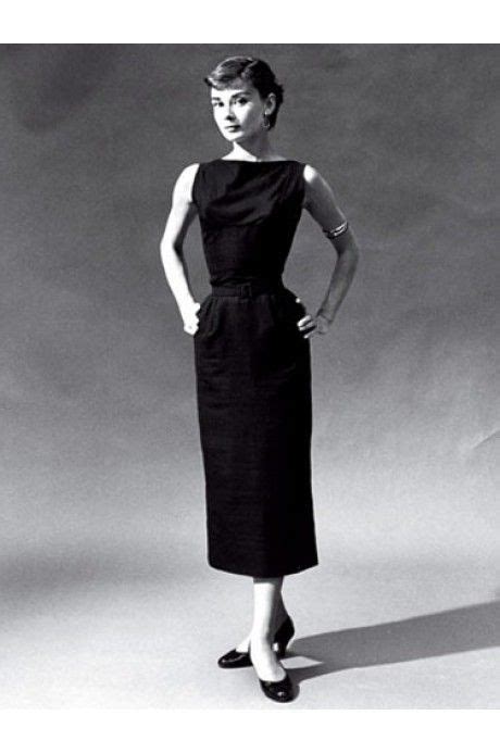 Audrey Hepburn In A Coco Chanel Little Black Dress Chanel Little