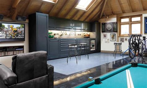 Remarkable Motorcycle Garage Interior Design Home Design