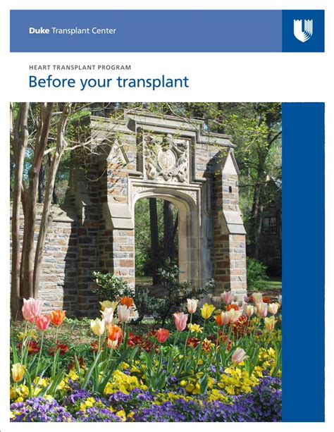 Pdf Before Your Transplant Duke Health · Patient Education Before