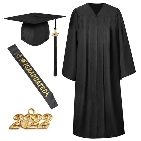 Buy Aliyacos Graduation Cap And Gown Tassel Set 2022cap And Gown 2022