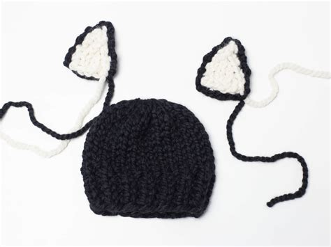 Cat Ears Hat Knitting Pattern Ribblr