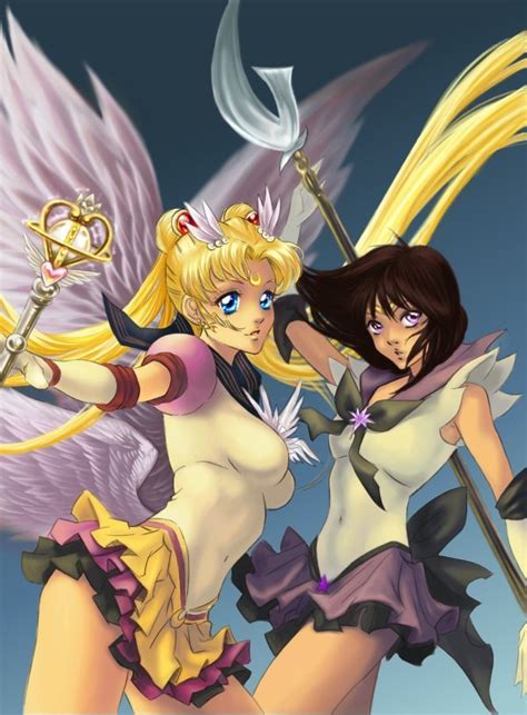 Eternal Sailor Moon Sailor Saturn Sailor Senshi Fan Art Fanpop