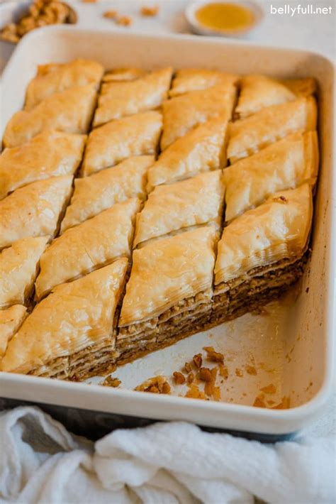 Baklava Recipe Step By Step Guide Video Belly Full