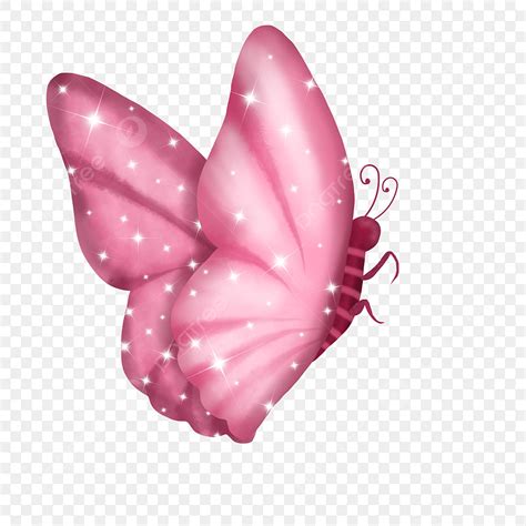 Sparkle Butterfly Png Image Beautiful Pink Butterfly With Sparkles