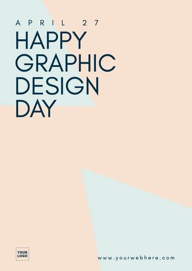Customize World Graphic Design Day Templates