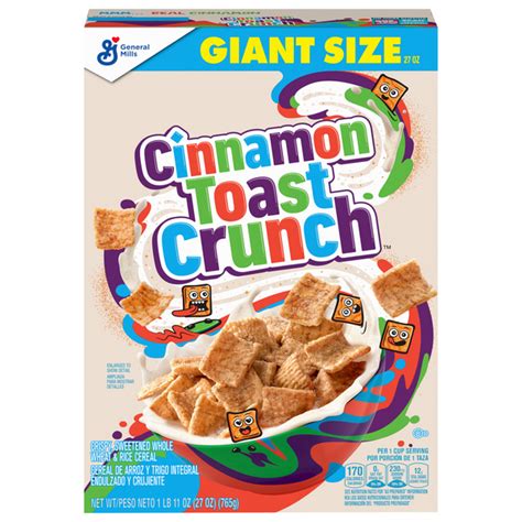 Save On General Mills Cinnamon Toast Crunch Cereal Giant Size Order