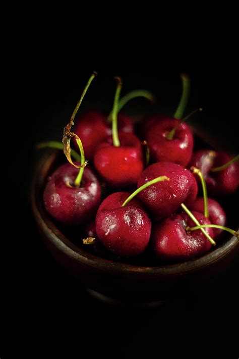 Red Cherry Photograph By Tatiphotography