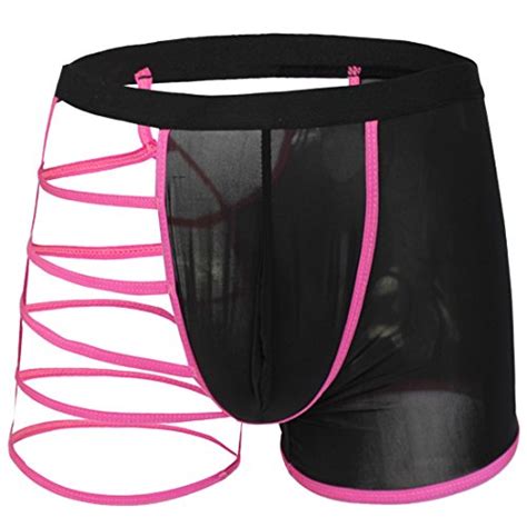 yizyif men s hollowed straps one side mesh boxer briefs underwear buy online in uae apparel