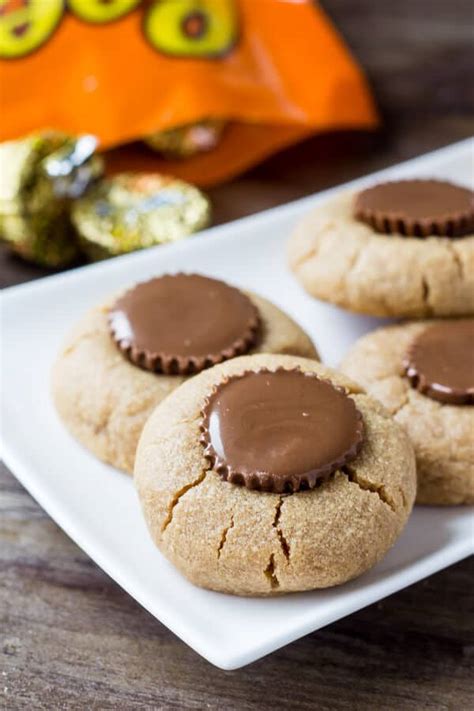 Reeses Mini Peanut Butter Cup Cookies Recipe