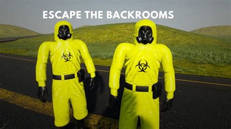 Men In Hazmat Suits Die A Lot Escape The Backrooms Youtube