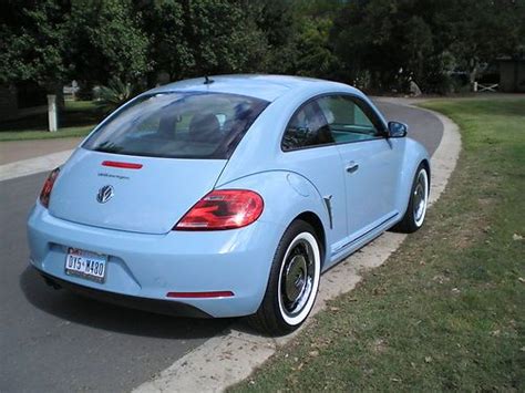 Buy Used 2012 Volkswagen Beetle 1 Owner 19k Miles Denim Blue 1 Color